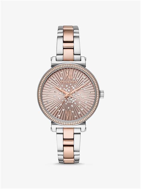 michael kors sofie pave watch|Sofie Pavé Two.